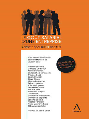 cover image of Le coût salarial d'une entreprise